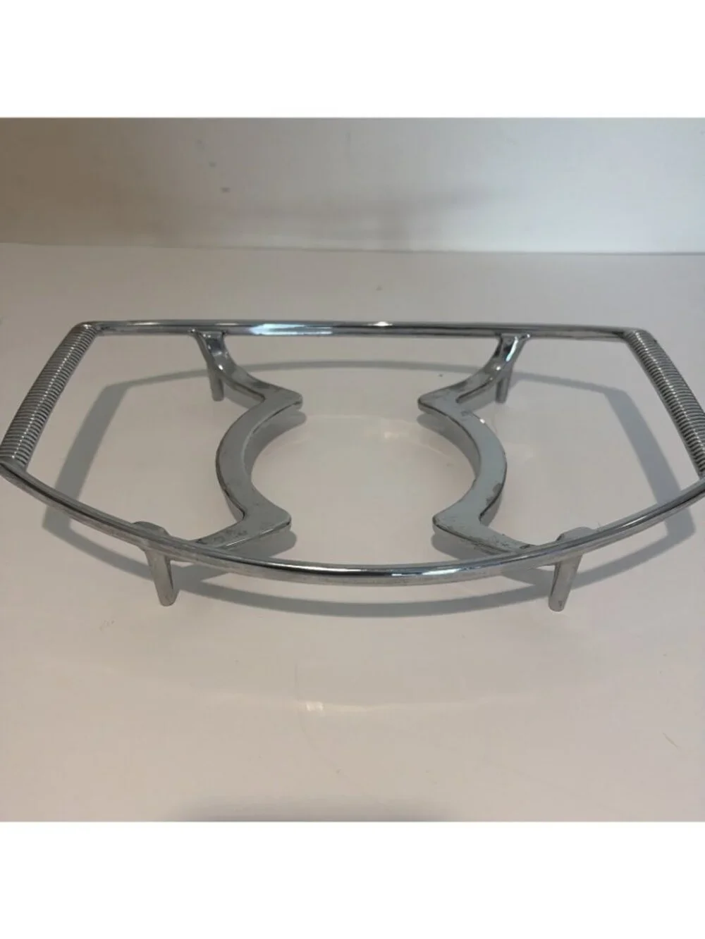 VTG Corning Ware Blue Cornflower Casserole 1 1/2 QT W/ Pyrex Lid & Metal Trivet
